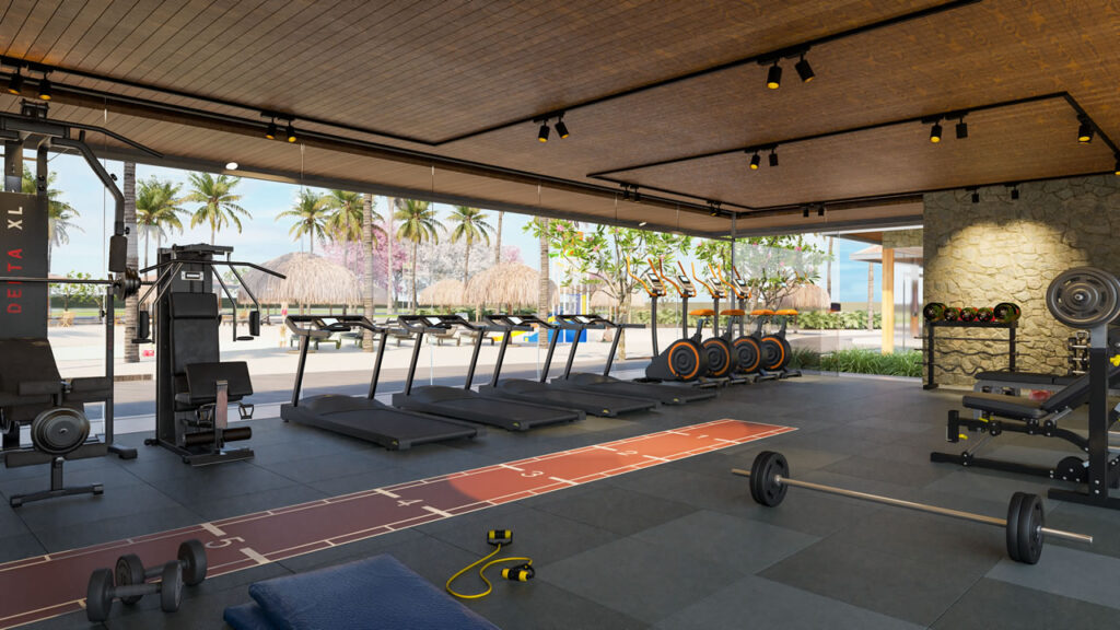 Academia do Beach Life Condomínio Resort em Ananindeua