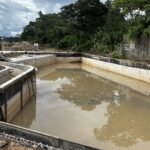 Piscina do Smart Life — obra em andamento no condomínio inteligente em Ananindeua/PA